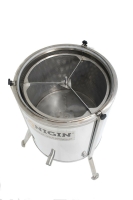 Electrically heated wax melter with centrifuge 64 cm single-walled